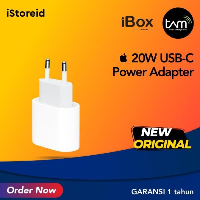Sale Apple 20W Usb-C Power Adapter Charger Iphone Original Tam / Ibox