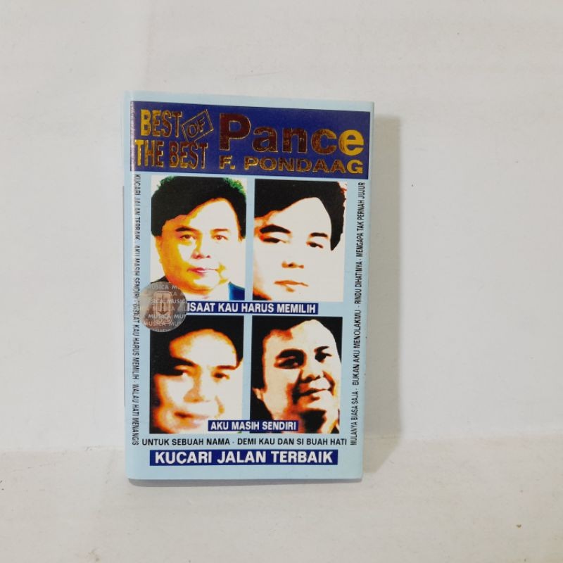 Kaset Pance F Pondaag - Best Of The Best Pance F Pondaag