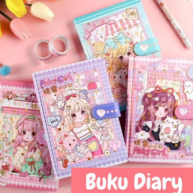 

New!! Buku Journal Diary Agenda Notebook Planner Magnetic Hard Cover St0053