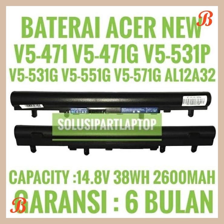 | SL | BATTERY ACER V5-431 (AL12A32)