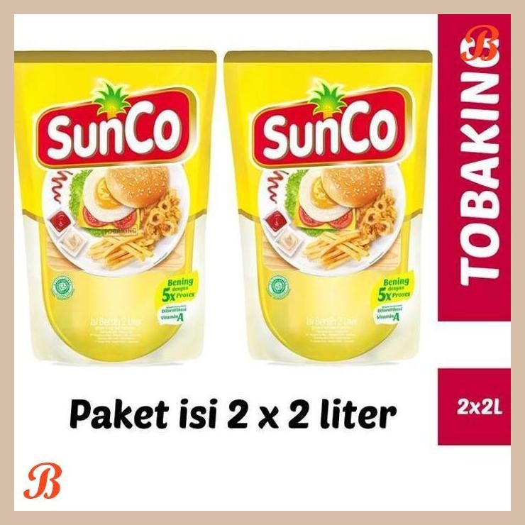 

| RMP | BUNDLING 2 X SUNCO MINYAK GORENG 2 LITER POUCH