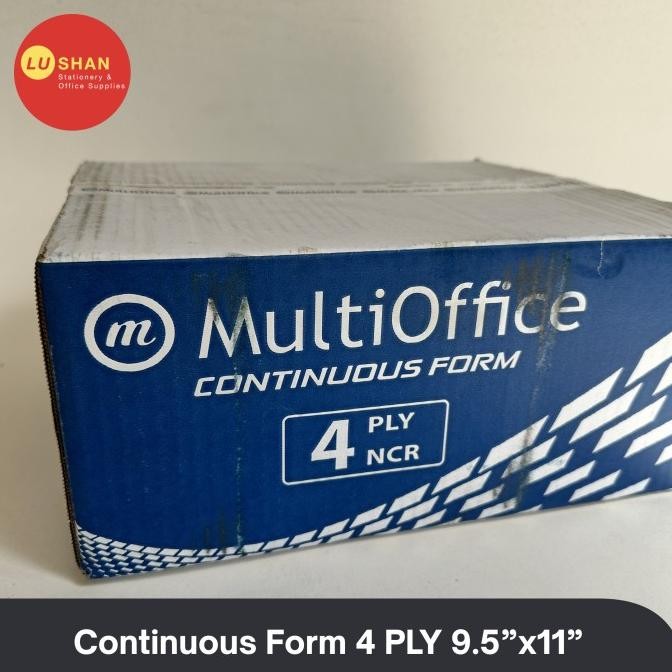 

TERMURAH - Continuous Form 4 PLY Multi Office