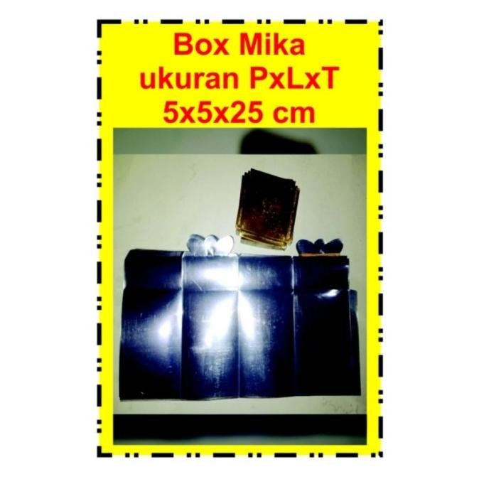 :>:>:>:>] kotak mika souvenir 5x5x25 eco