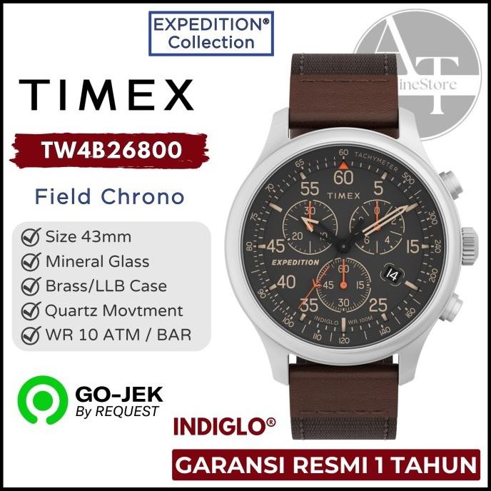 Jam Tangan Pria Timex TW4B26800 Expedition Field Chrono ORIGINAL LUIS