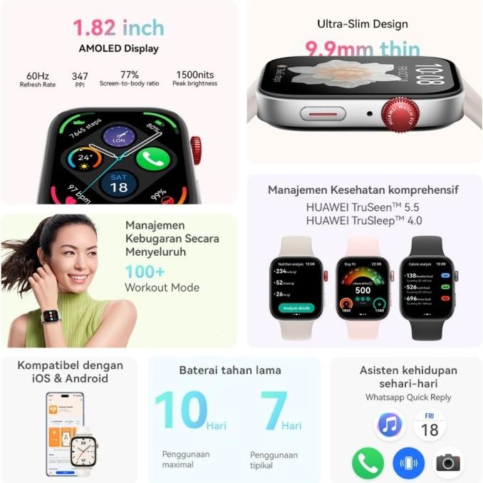 [ NEW ARRIVAL ] HUAWEI Watch FIT 3
