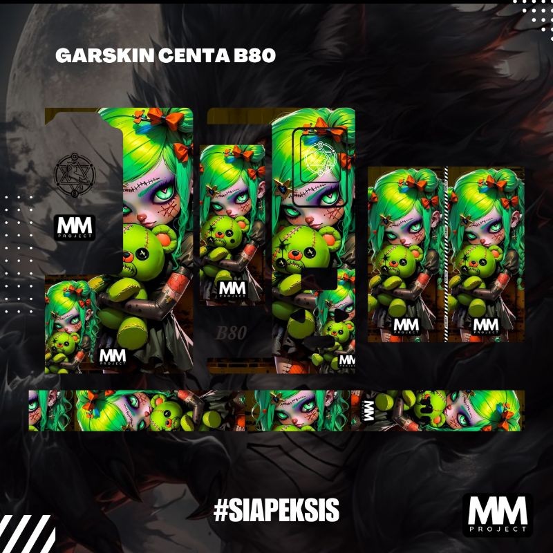 

*PromoTerjangkau* Stiker Pack C B80 Set Mm Series By Project G1 Garskin Wrap Stiker Premium / X Casing Case COD
