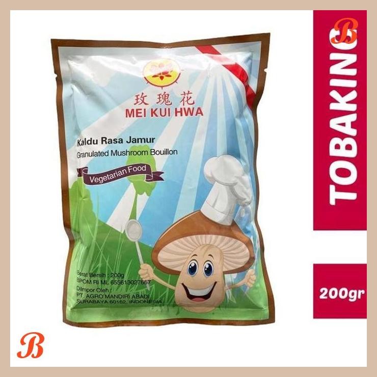 

| RMP | KALDU JAMUR / MOKUCIN / MUSHROOM POWDER 200GR MEI KUI HWA