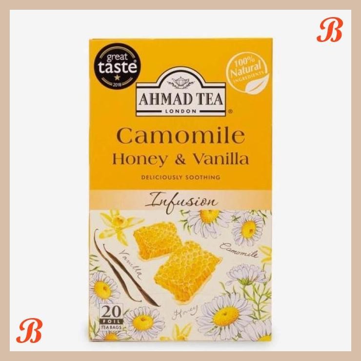

| RMP | AHMAD TEA CAMOMILE HONEY VANILLA INFUSION 30G TEH KAMOMILE MADU VANILA