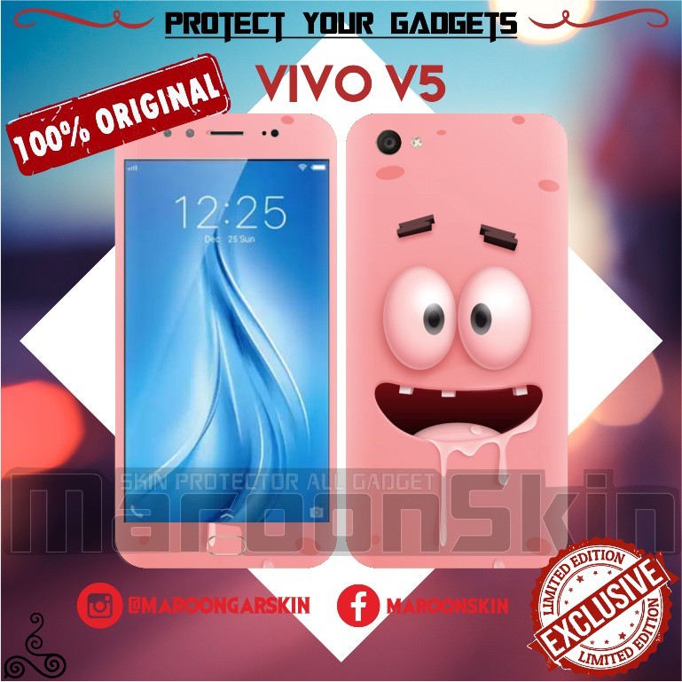 

*PromoTerjangkau* Vivo V5 Garskin Wrap Stiker Premium / X Casing Case COD