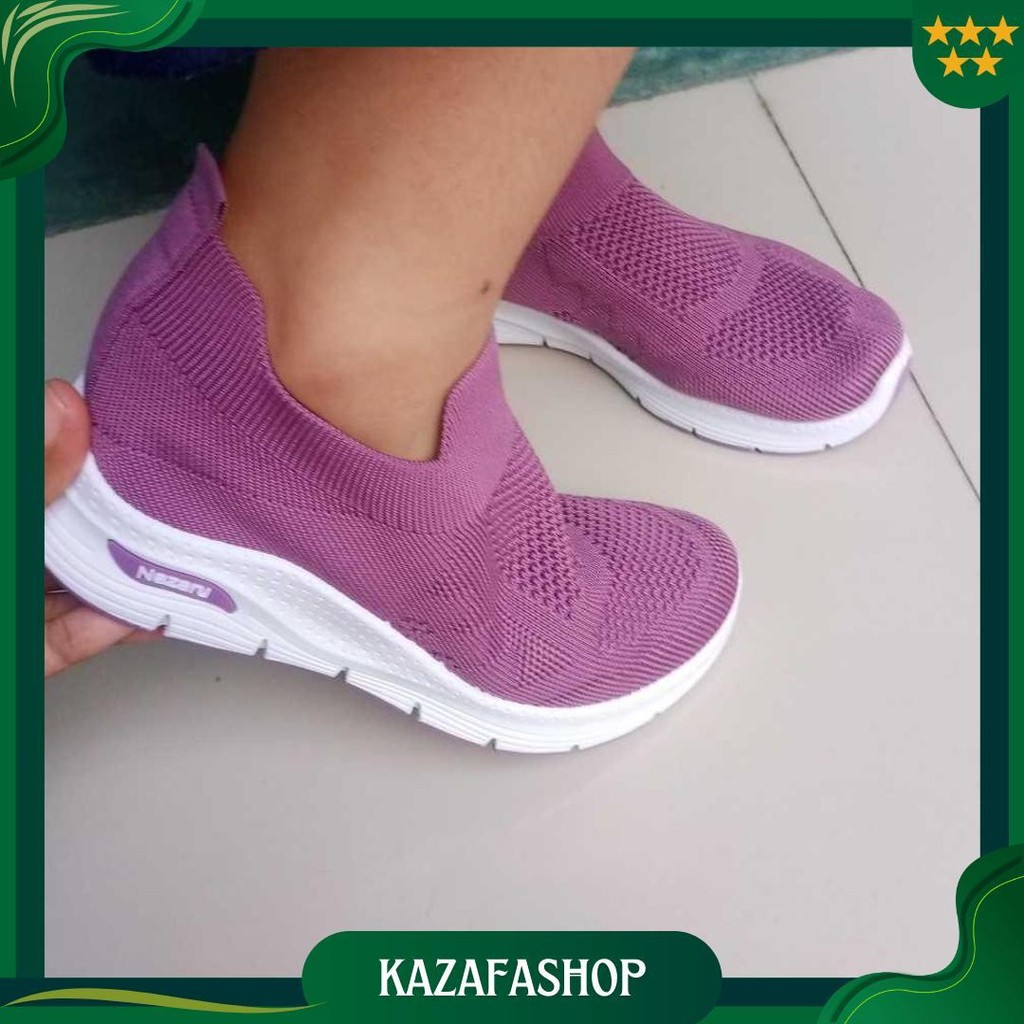 26-36 Sepatu Slip On Anak Sepatu Slop Anak Sepatu Rajut Anak Import Promo