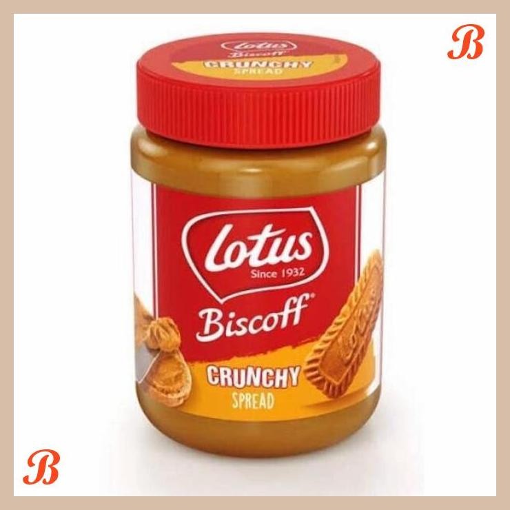 

| RMP | LOTUS BISCOFF - CRUNCHY SPREAD 380 GR - SELAI BISKUIT SPECULOOS