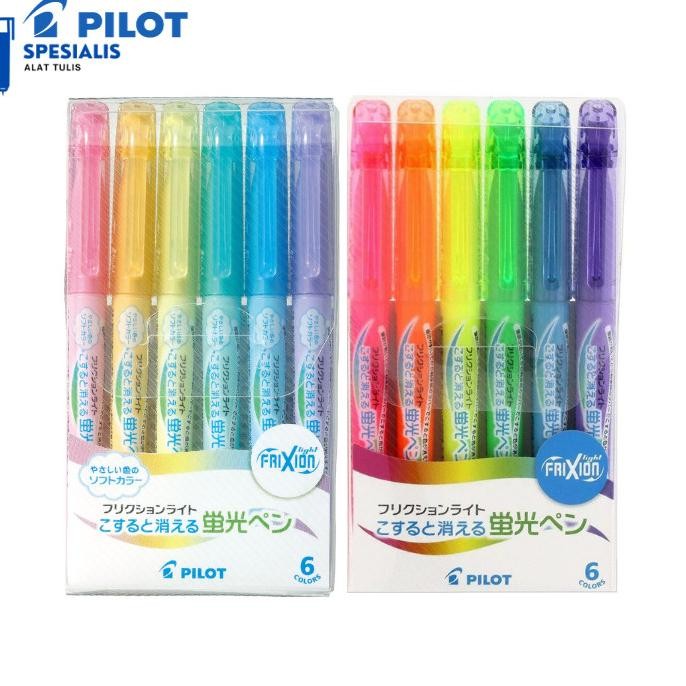

Murah!! Pilot Frixion Light Set 6 / Highlighter Frixion -60Sl-6C