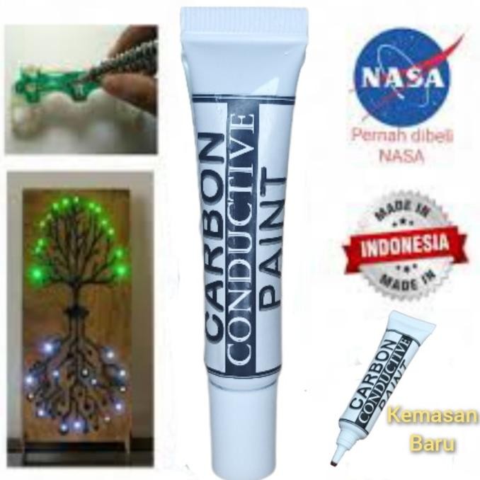 

Promo!! Carbon Conductive Paint / Cat Karbon Penghantar Arus Listrik Original