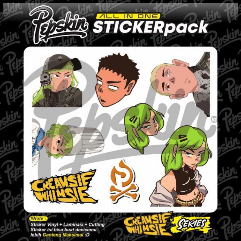

*PromoTerjangkau* Stikerpack Lucu Cw E Garskin Wrap Stiker Premium / X Casing Case COD