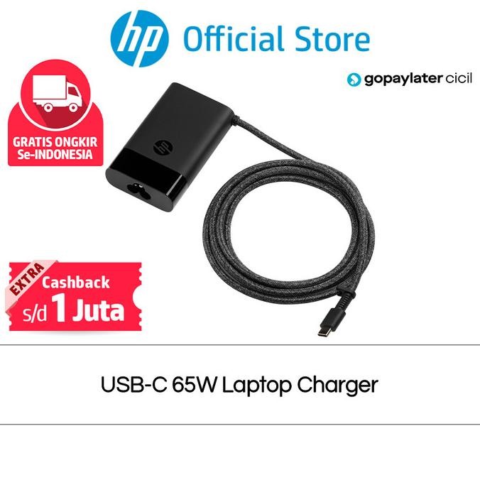 Hp Usb-C 65W Laptop Charger New Stok