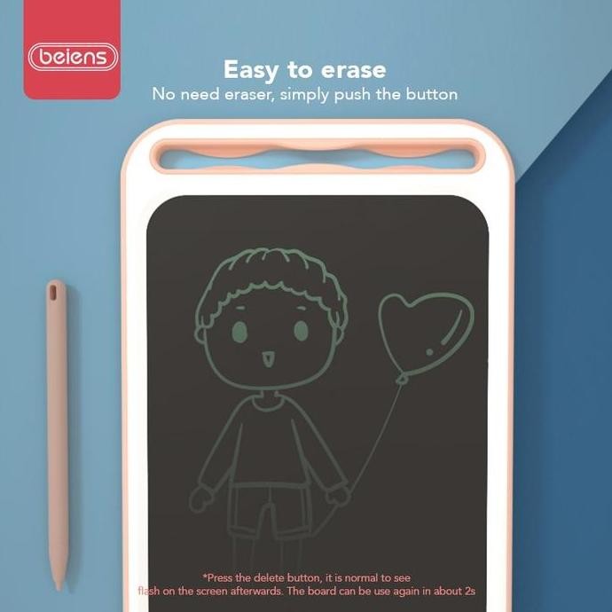

Murah!! [Free Sticker] Heefn X Beiens Tablet Lcd Writing Pad Papan Tulis Gambar Board Drawing Tab