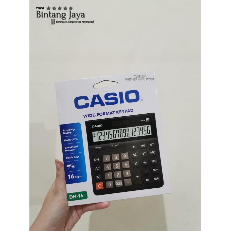 

TERMURAH - kalkulator casio DH16 original