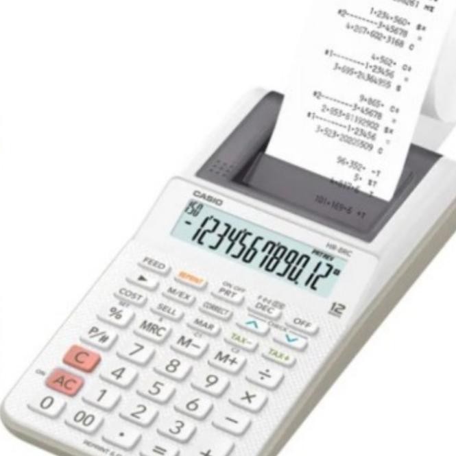 

NEW Casio Printing Calculator HR - 8 RC Putih 12 digit