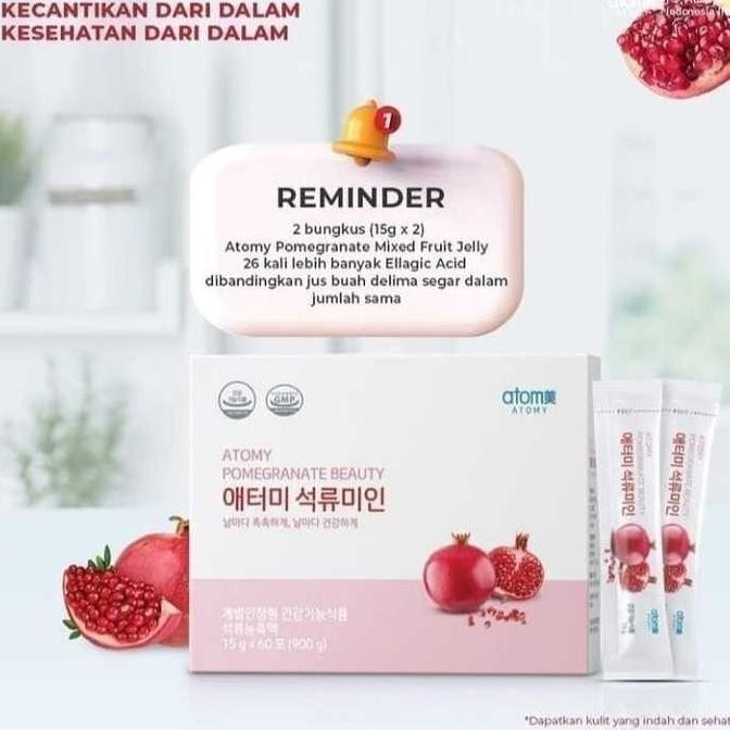 TERMURAH - Atomy Pomegranate Mixed Fruit Jelly original | suplemen kecantikan