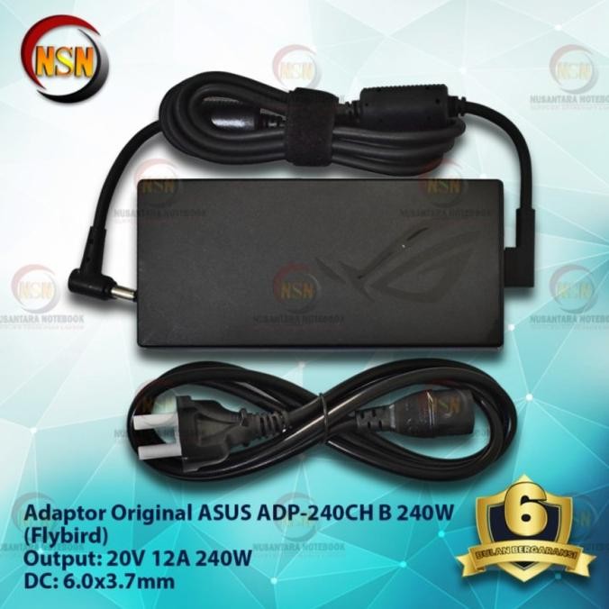 Adaptor For Laptop Asus Rog Zephyrus Duo 16 Gx650Rm Gx650Rw 240W New Stok