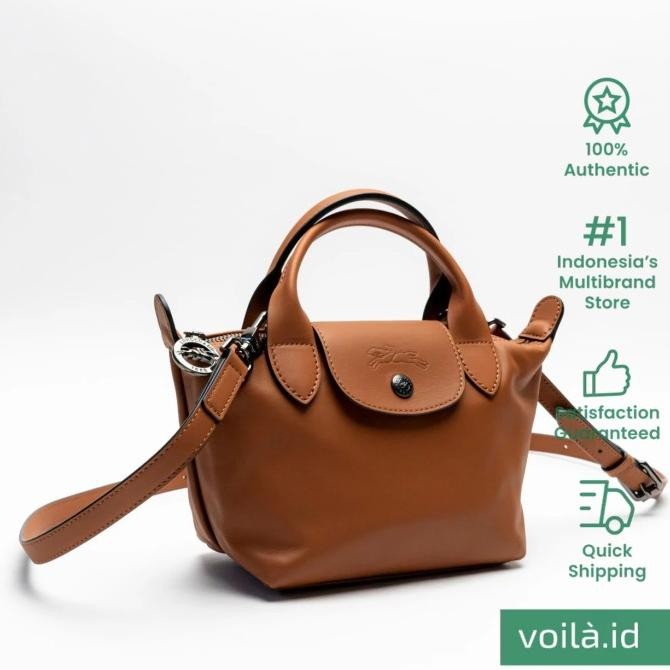 Sale Longchamp Le Pliage Xtra Extra Small Handbag Cognac