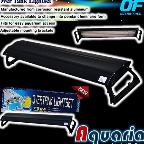 Promo Aquazonic Ocean Free T5 Super Bright 8X39W 180Cm Aquarium Lamp