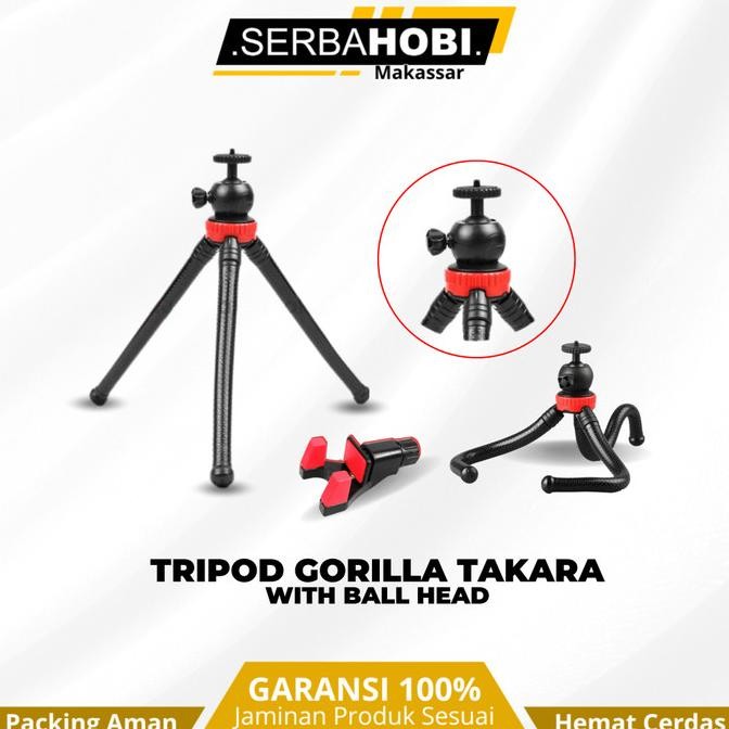 <<<<<] Tripod Takara / Tripod Video Profesional / Tripod Gorilla / Tripod Smartphone / Rover 66 /Tri