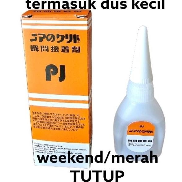 

PROMO Lem Korea PJ Super Glue Lem Serbaguna Per50Pcs Of14