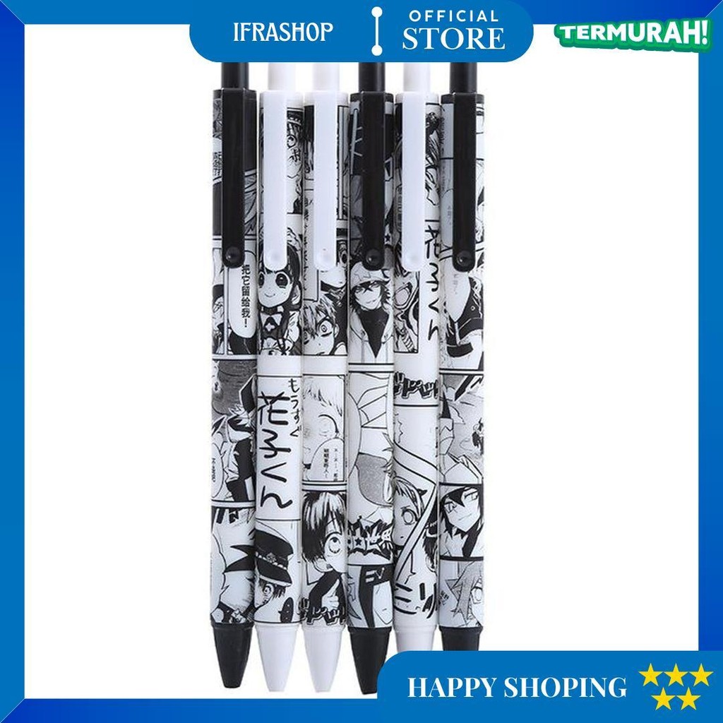 

6Pcs Pena Pulpen Pen Set Cetek Cetekan Gm-St0304 D Promo 4.4