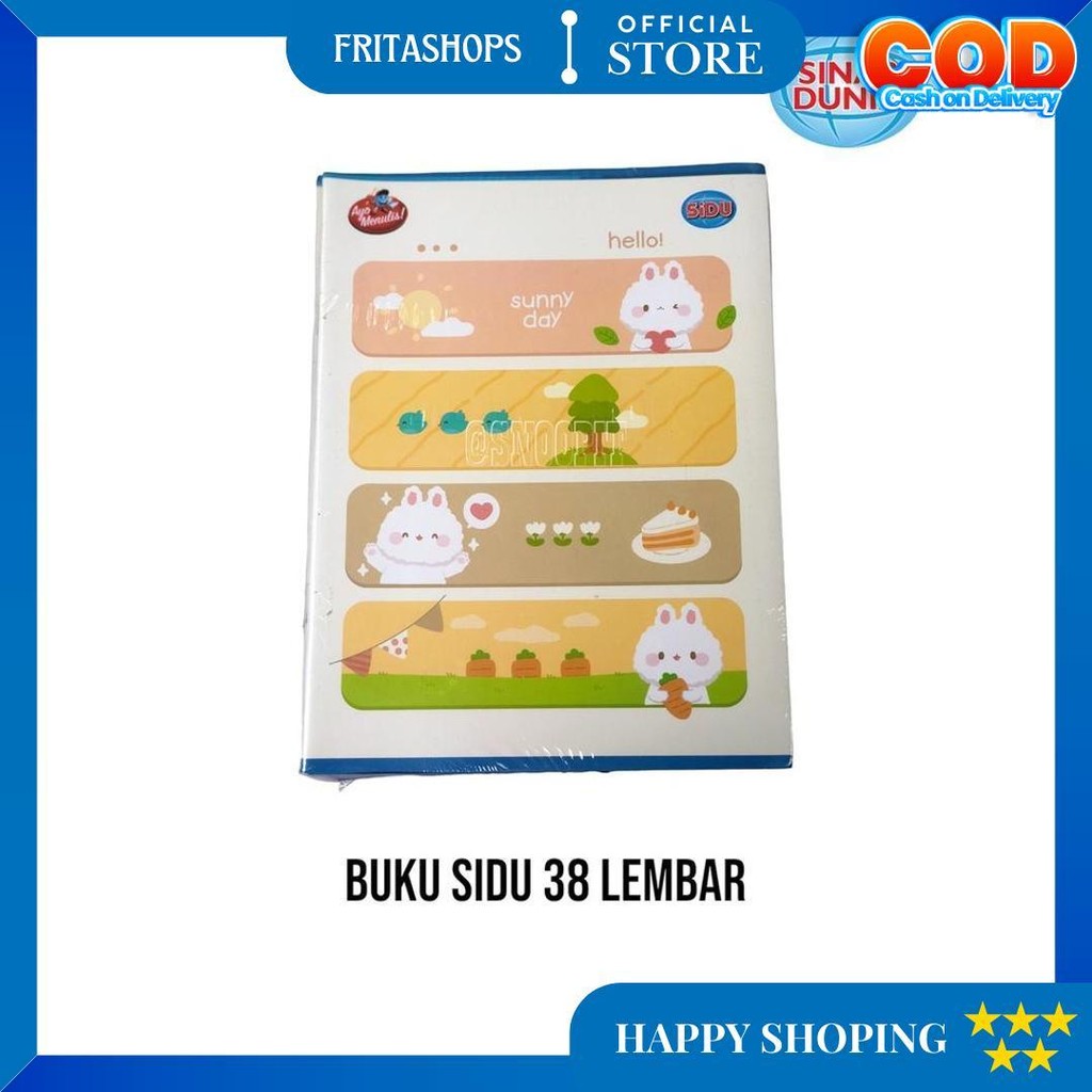 

Promo Murah Grosir Buku Tulis Sinar Dunia / Sidu & Kiky 38 Lembar - Perpack D Best Seller