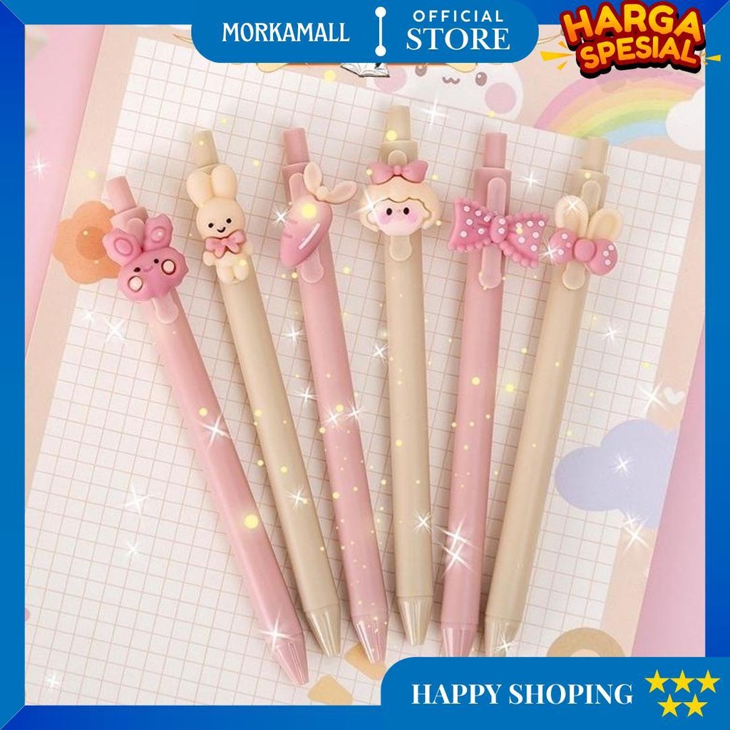 

Moka Pulpen 1Pcs Dan 6Pcs Mekanik Karakter Boneka Lucu / Pulpen Mekanik Karakter Lucu Unik Bs D Promo 4.4