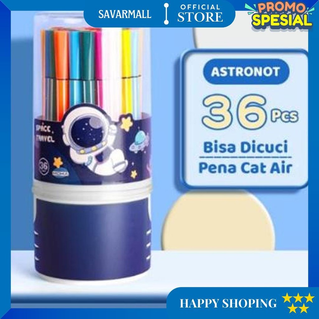 

1 Set Spidol Warna Warni / Spidol Hexagonal / Watercolor Marker Pen D Promo Puncak