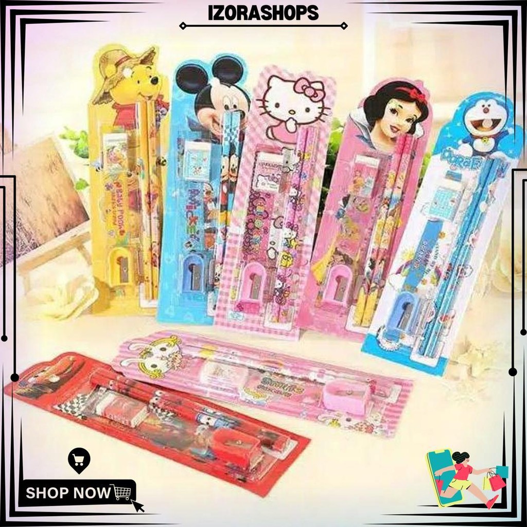 

Paket Alat Tulis 9 In 1 7 In 1 5 In Stationery Set Alat Tulis Set 9 In 1 Penggaris Pulpenalatsekolah D Promo 4.4