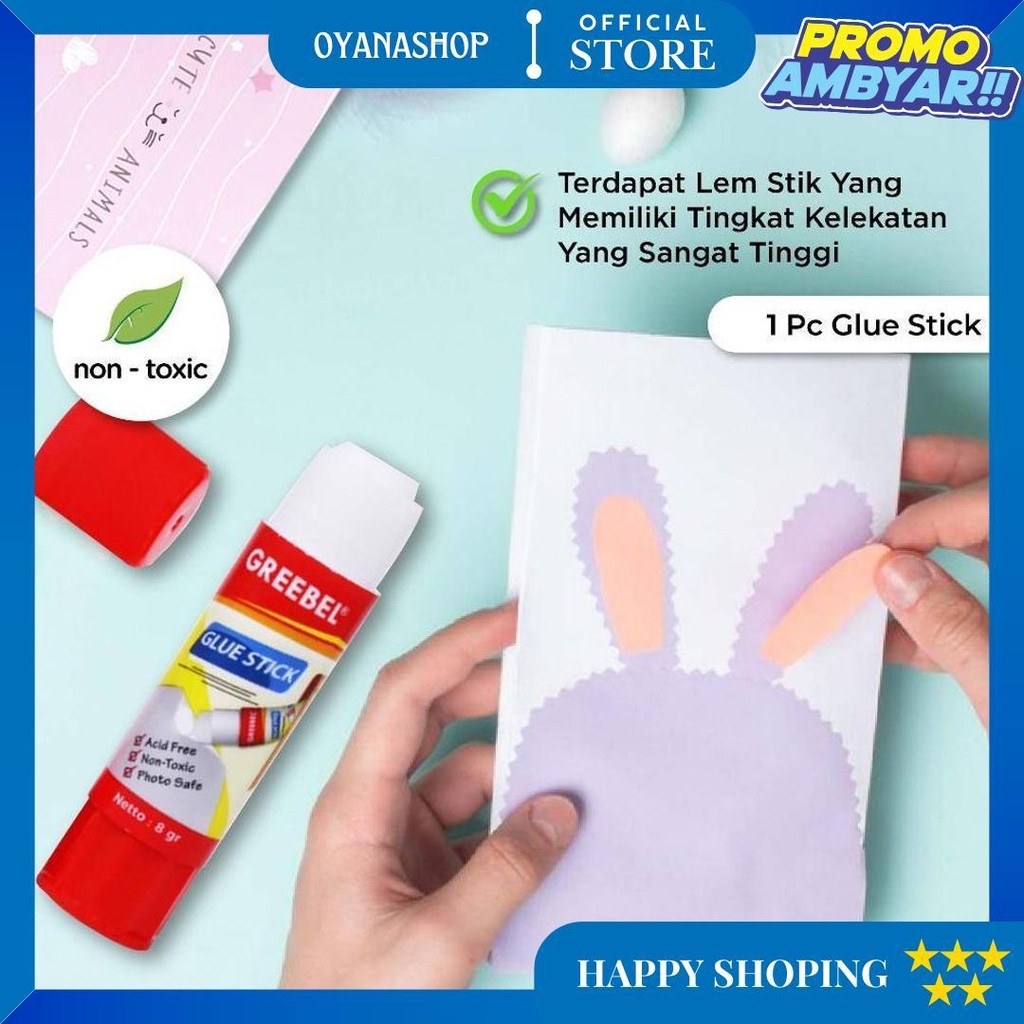 

Greebel Paket Alat Tulis Tab-1 / Stationery Set / Paket Mewarnai D Sale