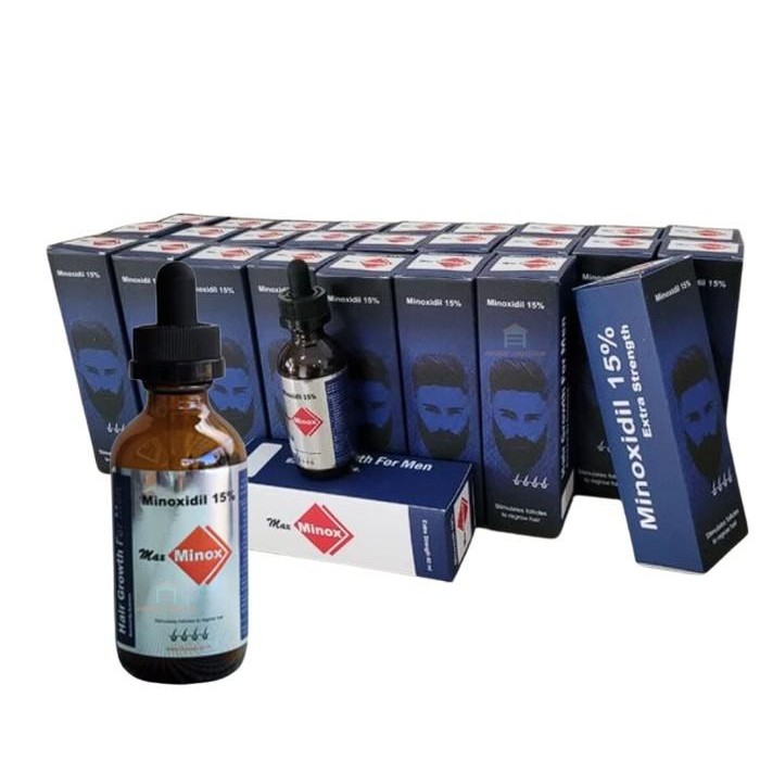 Serum Penumbuh Rambut Minoxidil 15% Penumbuh Brewok dan Rambut