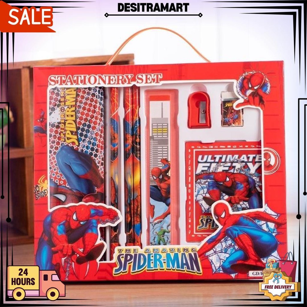 

Kotak Pensil, Paket Alat Tulis Anak Sekolah, Paket Alat Tulis 6 In 1,Stationary Set, Set Alat Tulis, Set Alat Tulis 6 In 1, Set Alat Tulis Lucu, Pensil, Pena, Kotak Pensil, Pensil Set, Paket Alat Tulis D Promo 4.4