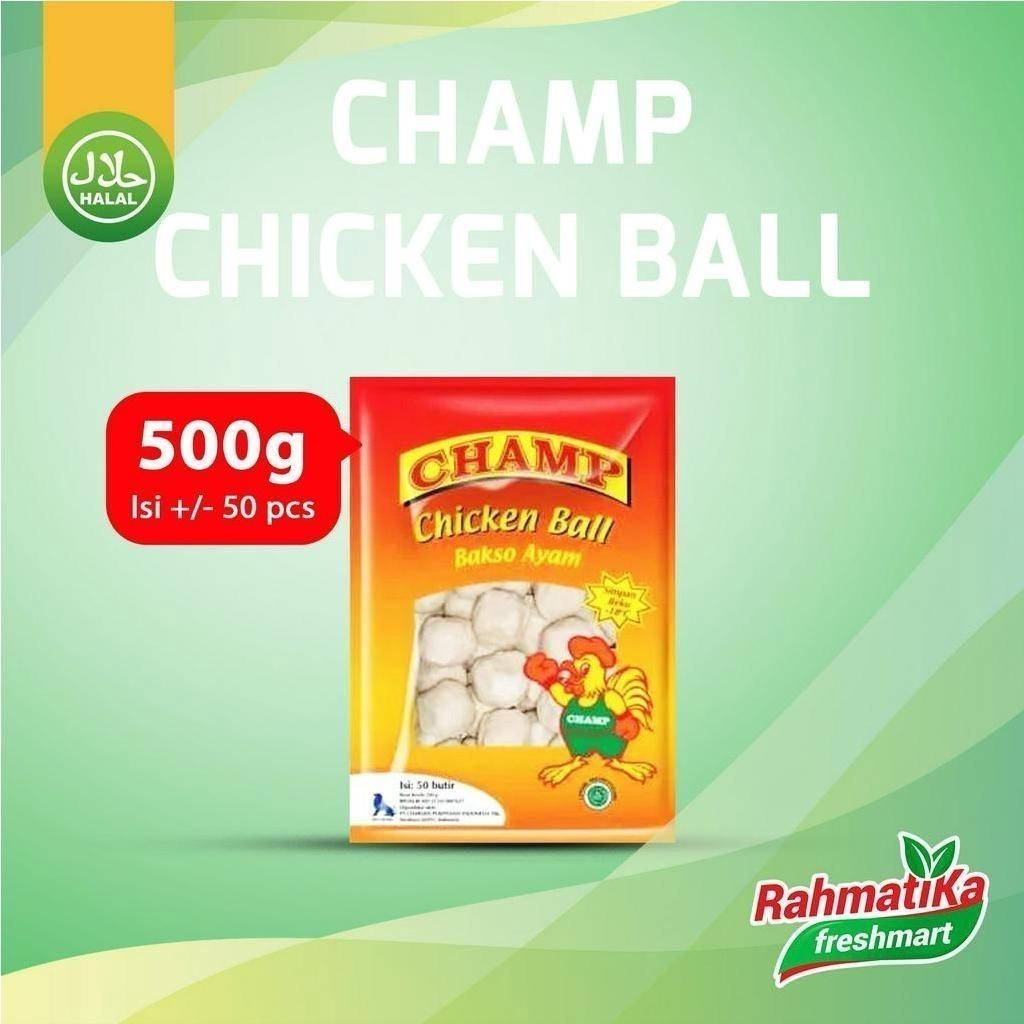 

Champ Chicken Ball / Bakso Ayam 500 gr