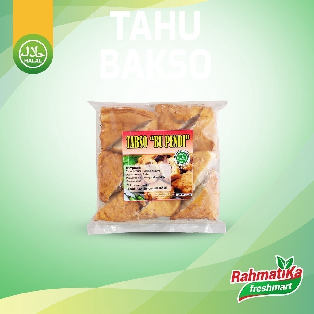 

Tahu Bakso / Tabso Bu Pendi Isi 10 pcs