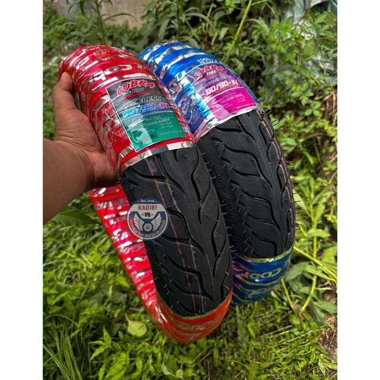 UFO-2025 (Termurah) Paket Hemat Ban Motor Matic Tubles Ukuran 80/90 Dan 90/90 Ring 14 Ban Sepasang M