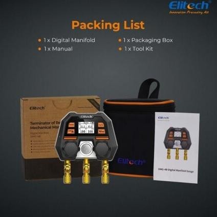 Sale Elitech Digital Manifold Gauge Ms-100