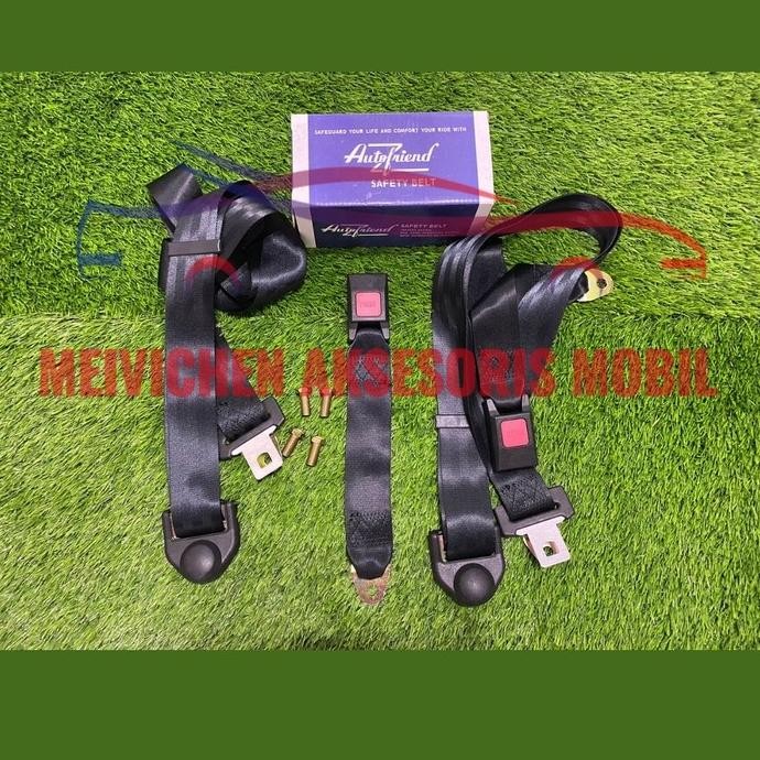 Sabuk Pengaman / Safety Belt / Seat Belt Manual Mobil 3 Titik Universa New Stok