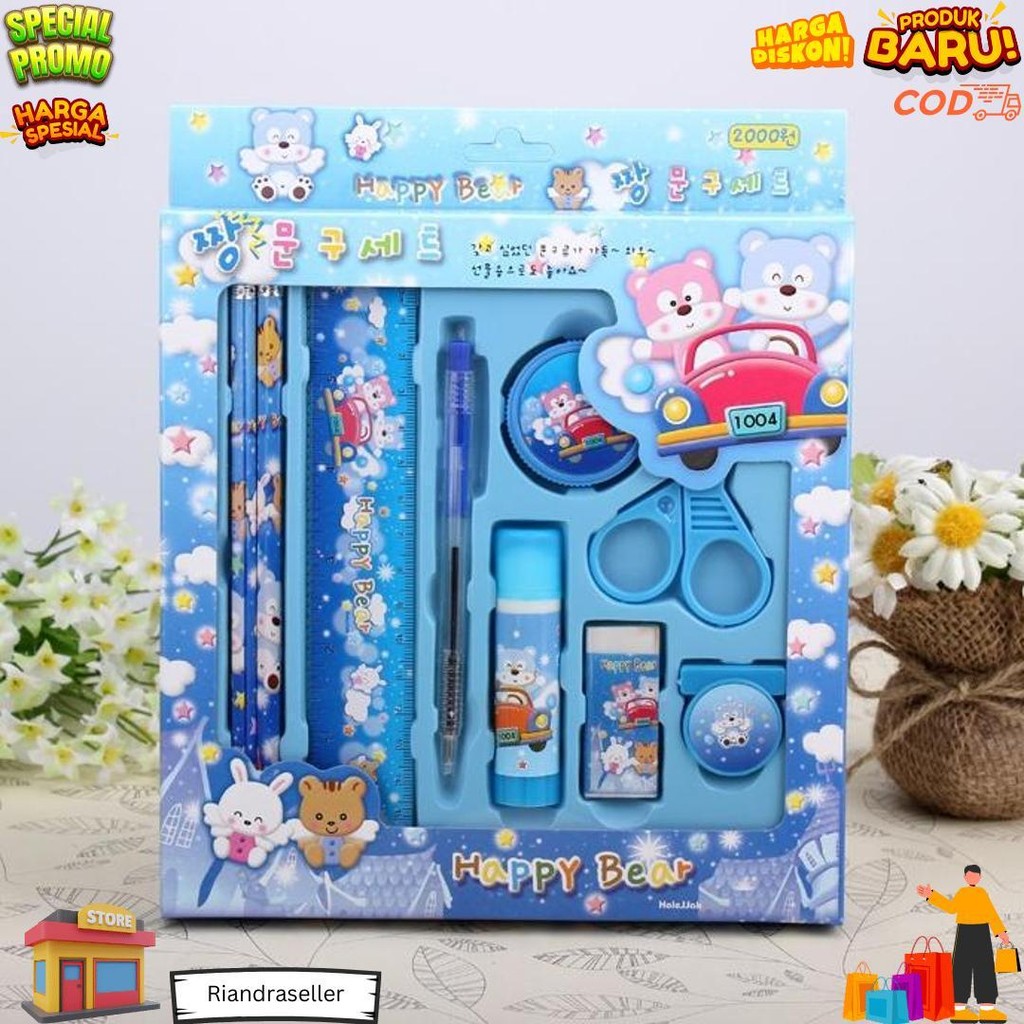 

Paket Alat Tulis Set 9 In 1 Mini Stationery Set Karakter Set Alat Tulis Anak Kado Souvenir D Sale