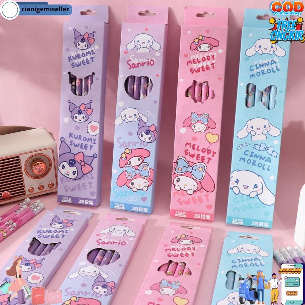 

Terfavorit! Pensil Hb Motif Kartun Jepang Isi 6 Pcs D Gratis Ongkir