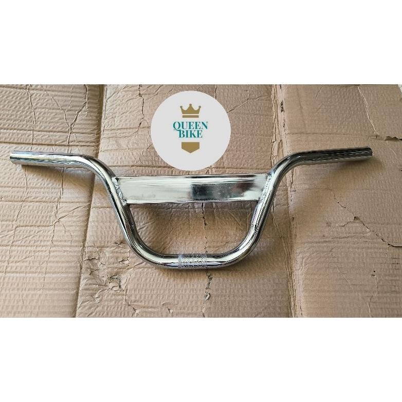 ty-65 Handle Bar Stang Setir Sepeda 20 Bmx LONTONG / KOTAK / JUMBO Hitam PACIFIC Berkualitas