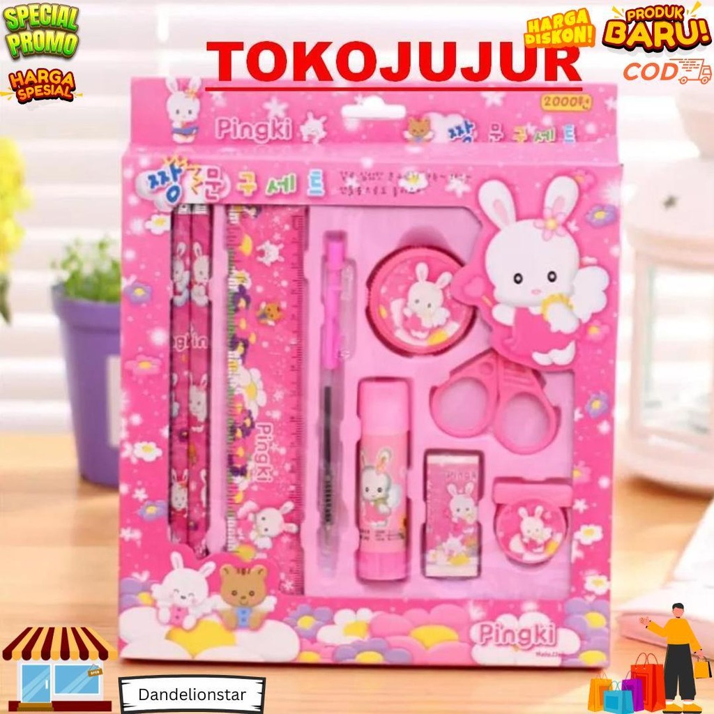 

Tokojujur Set Alat Tulis Anak Stationery 9 In 1 6 In 1 Pena Pensil Penghapus Rautan Pulpen Peralatan Sekolah Anak 10In1 9In1 8In1Paket Oleh Oleh 10 In 1 8 In 1 6In1 D Promo 4.4