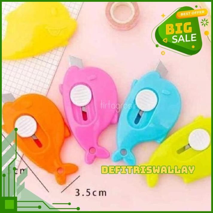 

HAND CUTTER MINI KTER IKAN PAUS DOLPHIN WHALE PEMOTONG KERTAS TRAVEL SIZE PORTABLE KARTUN UNTUK ALAT TULIS ATK DOKUMEN PAKET ONLINE TERMURAH