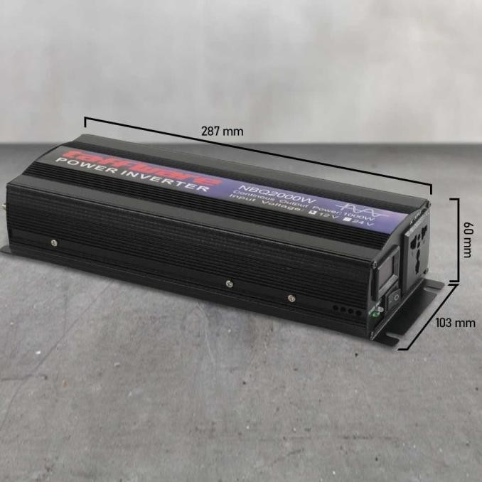 Murah Power Inverter 2000 Watt Pure Sine Wave Dc 12V Ac 220V Sunyima Psw