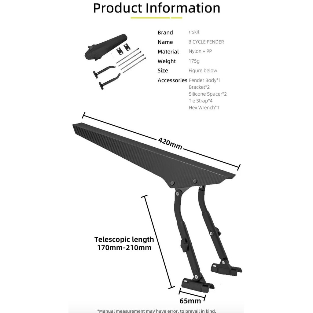 ready  Bike Fender Spakbor Wing Mudguard Ass Saver Lightweight Sepeda Roadbike MTB Gravel murah