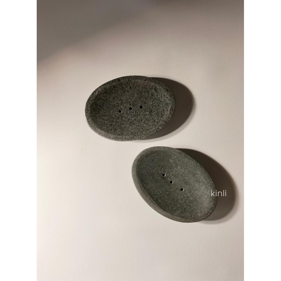 natural river stone soap dish soap holder tempat sabun batu alami