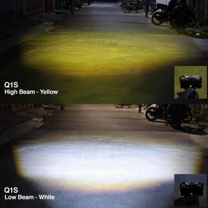 Lampu LED Tembak Sorot LUMINOS Q1 Projektor Laser 3Mode 5000Lumen Grs murah